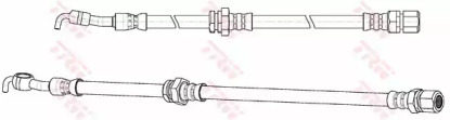 тормозные шланги TRW для CHEVROLET NUBIRA седан 2.0 D