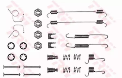 Комплектующие TRW для PEUGEOT 205 I (741A/C) 1.7 Diesel