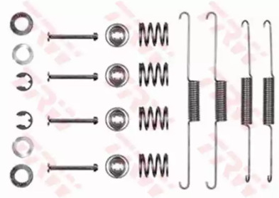 Барабанный тормозной механизм TRW для FORD TRANSIT автобус (V_ _) 2.5 D (VAS, VBL, VIL, VUL, VZS)