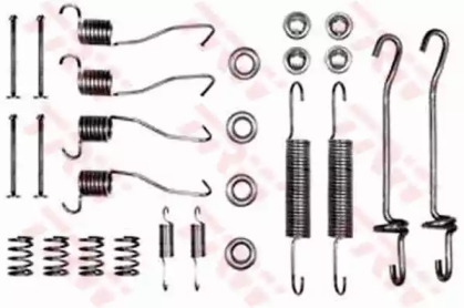 Барабанный тормозной механизм TRW для MAZDA E-SERIE Фургон E1600