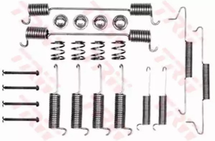 Барабанный тормозной механизм TRW для VW LT 40-55 I c бортовой платформой/ходовая часть (293-909) 2.4 D