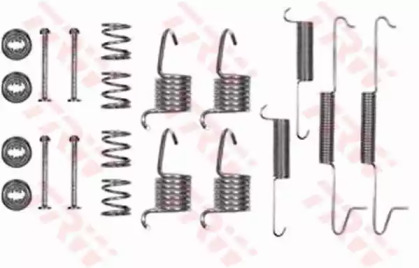Барабанный тормозной механизм TRW для VW LT 40-55 I c бортовой платформой/ходовая часть (293-909) 2.4 D