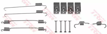 Барабанный тормозной механизм TRW для NISSAN PIXO (UA0) 1.0