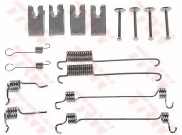 Барабанный тормозной механизм TRW для MAZDA 121 III (JASM, JBSM) 1.8 D