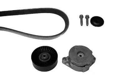 Комплект ручейковых ремней HEPU для VW CADDY II Variant (9K9B) 1.9 SDI