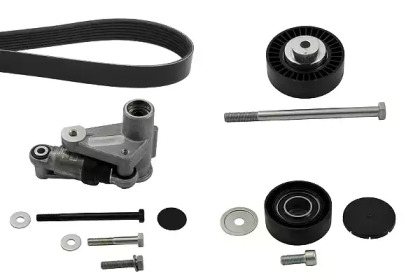 Комплект ручейковых ремней HEPU для BMW 3 Compact (E36) 323 ti