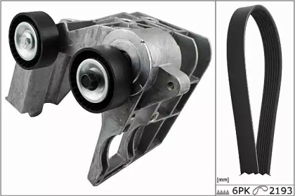 Поликлиновойремень / комплект HEPU для FORD FIESTA V Van 1.3