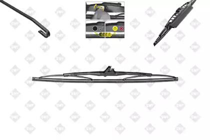 Стеклоочиститель / резина SWF для VW GOLF II (19E, 1G1) 1.8 GTI 16V