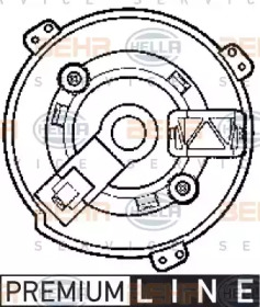 Отопление и вентиляция HELLA для FIAT DUCATO c бортовой платформой/ходовая часть (230_) 2.5 TDI