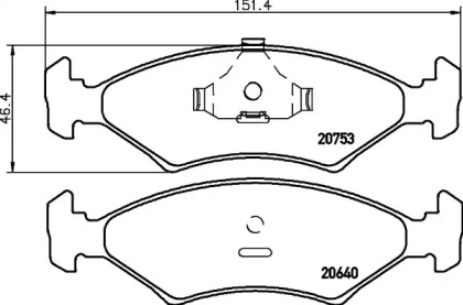 Запчасти для ТО HELLA для FORD FIESTA III (GFJ) 1.6