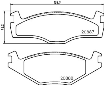 Дополнительные работы HELLA для VW GOLF II (19E, 1G1) 1.8 GTI 16V