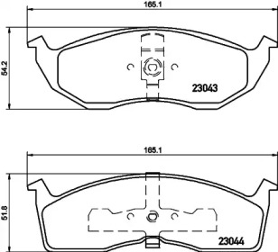 Запчасти для ТО HELLA для DODGE NEON 2.0 16V