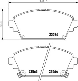 Дополнительные работы HELLA для NISSAN PRIMERA Hatchback (P12) 1.6