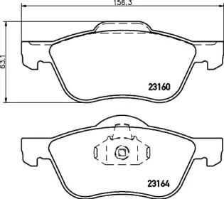 Запчасти для ТО HELLA для NISSAN PRIMERA Hatchback (P11) 2.0 16V