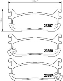 Запчасти для ТО HELLA для MAZDA MX-5 I (NA) 1.8