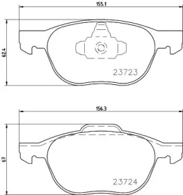 Запчасти для ТО HELLA для VOLVO C30 1.6 D2