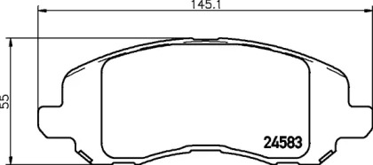 Запчасти для ТО HELLA для JEEP COMPASS (MK49) 2.4 4x4