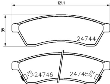 Дополнительные работы HELLA для CHEVROLET EPICA (KL1_) 2.0 D