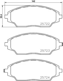 Запчасти для ТО HELLA для CHEVROLET COBALT 1.5