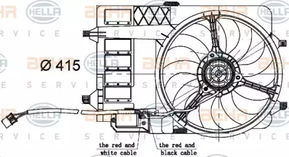 Вентилятор HELLA для MINI MINI Кабриолет (R52) Cooper