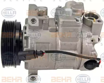 Кондиционер HELLA для VW MULTIVAN V (7HM, 7HN, 7HF, 7EF, 7EM, 7EN) 2.0 TDI 4motion
