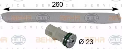 Кондиционер HELLA для PEUGEOT 207 CC (WD_) 1.6 HDi