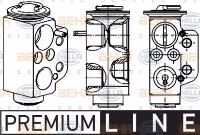 Кондиционер HELLA для VW MULTIVAN V (7HM, 7HN, 7HF, 7EF, 7EM, 7EN) 1.9 TDI