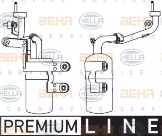 Кондиционер HELLA для FORD KUGA I 2.0 TDCi 4x4