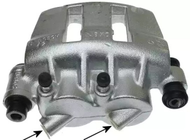 Суппорт диского колесного тормозного механизма HELLA для NISSAN INTERSTAR Фургон (X70) dCi 120