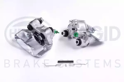 Суппорт диского колесного тормозного механизма HELLA для PEUGEOT 205 I (741A/C) 1.7 Diesel