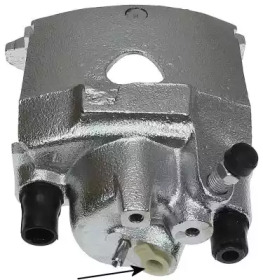 Суппорт диского колесного тормозного механизма / -держатель HELLA для VW POLO (6N1) 64 1.9 D