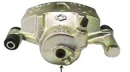 Суппорт диского колесного тормозного механизма HELLA для NISSAN PATROL GR IV (Y60, GR) 2.8 TD (Y60A)