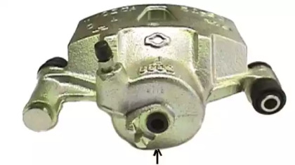 Суппорт диского колесного тормозного механизма HELLA для NISSAN PATROL GR IV (Y60, GR) 2.8 TD (Y60A)
