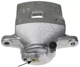 Суппорт диского колесного тормозного механизма / -держатель HELLA для MAZDA 323 S VI (BJ) 1.4 16V