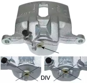 Суппорт диского колесного тормозного механизма HELLA для HONDA NSX Кабриолет (NA) 3.0 24V Vtec Automatic