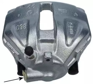 Суппорт диского колесного тормозного механизма HELLA для MERCEDES-BENZ SPRINTER 3-t Фургон (903) 308 CDI