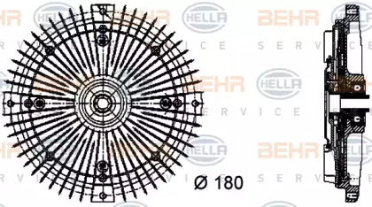 Система охлаждения HELLA для MERCEDES-BENZ T1 автобус (602) 310 D 2.9