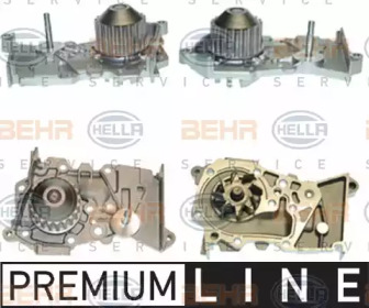 Водяной насос / прокладка HELLA для NISSAN KUBISTAR (X76) 1.6 16V