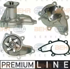 Водяной насос HELLA для NISSAN PRIMERA Traveller (WP11) 2.0 TD