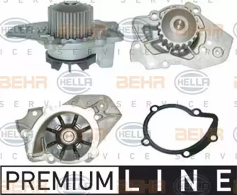 Водяной насос / прокладка HELLA для PEUGEOT 205 I (741A/C) 1.7 Diesel