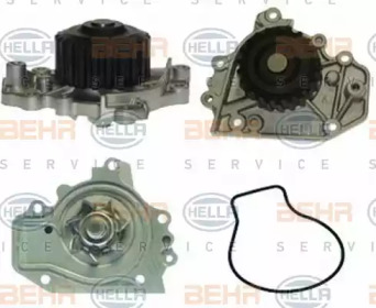 Водяной насос HELLA для HONDA CIVIC VI седан (EJ, EK) 1.6 VTi (EK4)