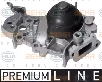Водяной насос HELLA для NISSAN KUBISTAR (X76) 1.2 16V