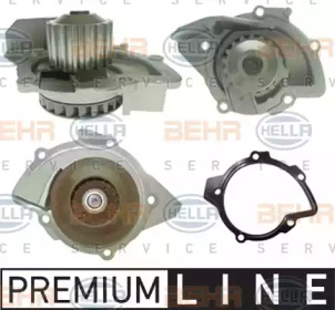 Водяной насос / прокладка HELLA для FORD KUGA II (DM2) 2.0 TDCi