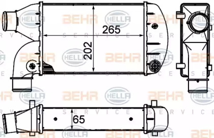 Система нагнетания воздуха HELLA для ALFA ROMEO 146 (930_) 1.9 JTD (930.B4B)