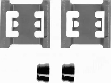 Дисковой тормозной механизм HELLA для FORD TRANSIT Фургон (E_ _) 2.0 i (EAL, EAS)