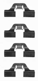 Дисковой тормозной механизм HELLA для VW POLO (6R, 6C) 1.2 TDI