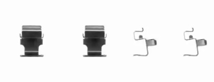 Дисковой тормозной механизм HELLA для JEEP COMPASS (MK49) 2.2 CRD