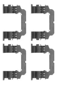 Дисковой тормозной механизм HELLA для NISSAN PATROL GR V Wagon (Y61) 4.2