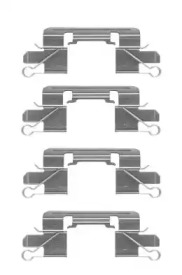 Дисковой тормозной механизм HELLA для NISSAN NP300 NAVARA (D40) 2.5 dCi 4WD