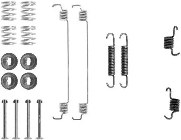 Барабанный тормозной механизм HELLA для NISSAN KUBISTAR (X76) 1.5 dCi